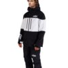 Giacca snowboard uomo Slope Soul bianca nera Axis